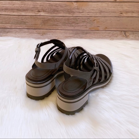 Timberland Violet Marsh Backstrap Olive Sandals - Picture 3 of 7
